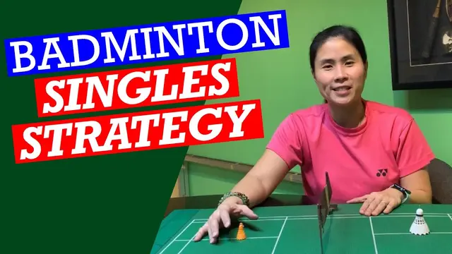 BADMINTON SINGLES STRATEGY- Gain the upper hand in singles with the right game plan #badminton