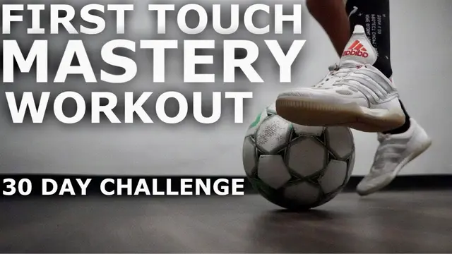 Master Your First Touch | Full Individual First Touch Workout For Footballers (30 Day Challenge)
