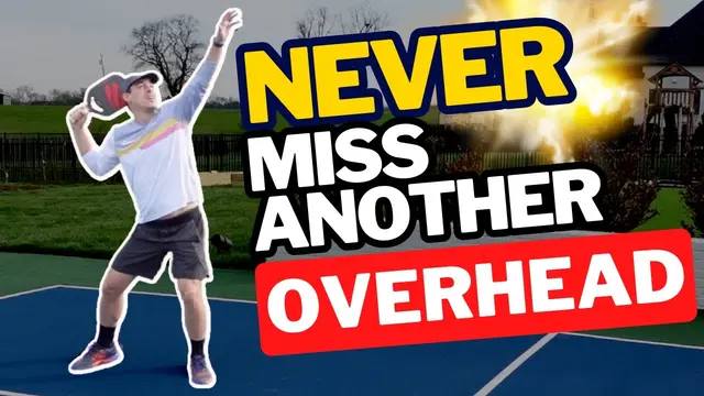 How to Hit a PERFECT Pickleball SMASH In 3 Easy Steps (Get More POWER & CONSISTENCY in 4 Minutes)
