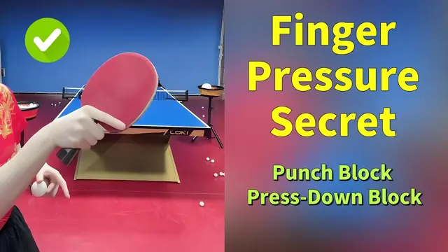 Stop Blocking Loops Off the Table! | The Finger Pressure Secret (Punch & Press-Down Block)