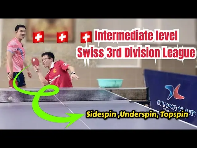 Ti Long guide and fix Tomahawk Serve (arc, underspin, sidespin, Topspin) for Switzerland