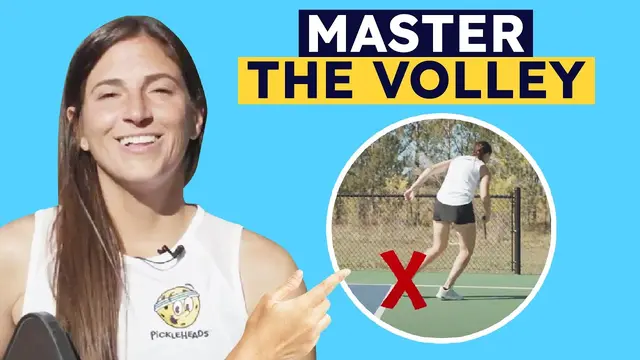 Pickleball Volley Technique - Get Confident Playing at the Kitchen