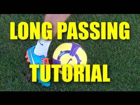Long Pass Technique Football | Tutorial