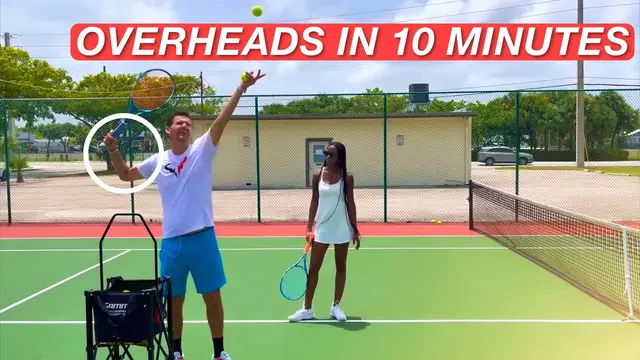 Beginner Overhead Progressions | Tennis Lesson