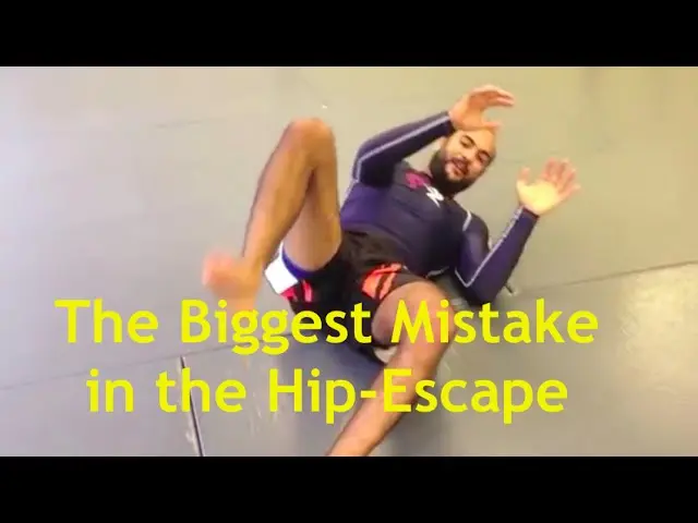 The Biggest Mistake In The Hip-Escape by Bernardo Faria