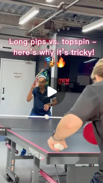 Looping against backspin