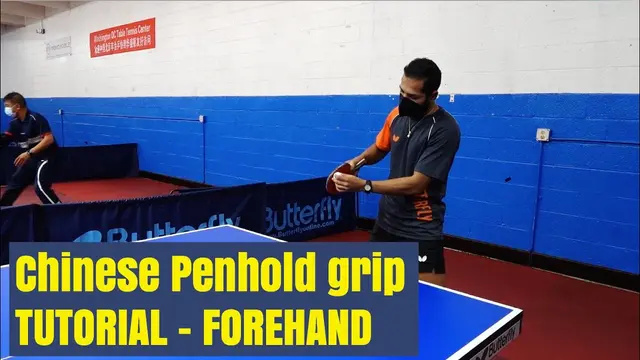 🏓 Chinese Penhold grip in table tennis tutorial 2020 - #2
