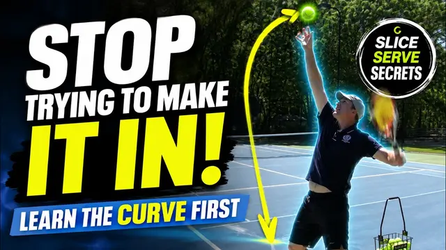 Stop Trying to Make Your Slice Serve Go In