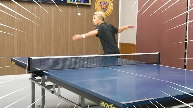 The Secret to the Stretching Side Topspin Serve! [Table Tennis]