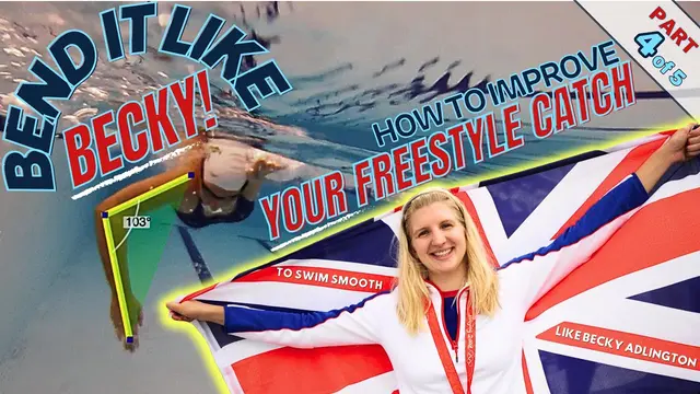 How to improve your high elbow freestyle catch and pull through to Swim Smooth like Becky Adlington!