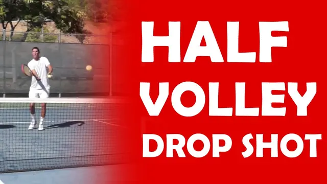 Half Volley Drop Shot | HALF VOLLEY