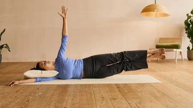 Beginners Pilates Side Lying Practice