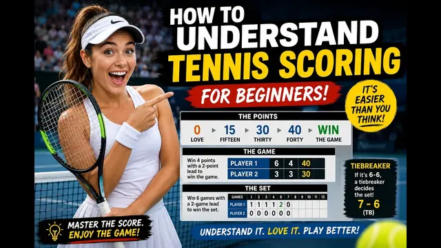 How to understand tennis scoring for beginners