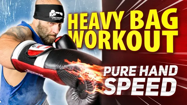 Hand Speed Heavy Bag Workout | Double Your Hand Speed