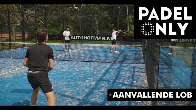 Padel class 9: attacking lob