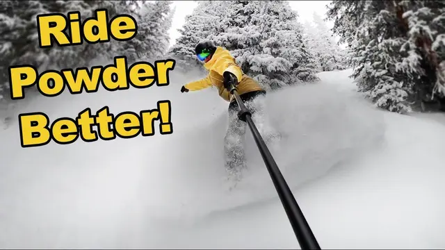 Breaking Down This Powder Run - Snowboarding Tips