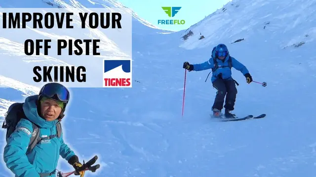 HOW TO IMPROVE YOUR OFF PISTE SKIING In A Gully (Bonus Tip At End)