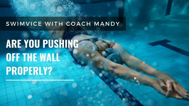 How the Push Off Affects Your Speed in Swimming!