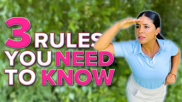 3 Beginner Golf Rules & Etiquette Every New Golfer Must Know!