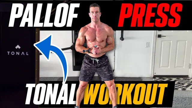 How to Do the Standing Pallof Press on Tonal (Do It Right!) | Coach Jackson Bloore