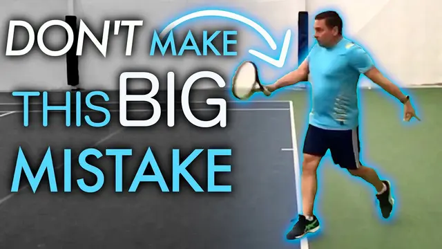 Don't Use Your Arms! (one handed backhand tennis lesson)