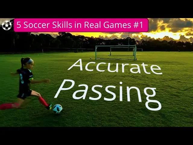 5 Soccer Player Career Skills applied in Real Games #1: Accurate Passing (12-year old explains)