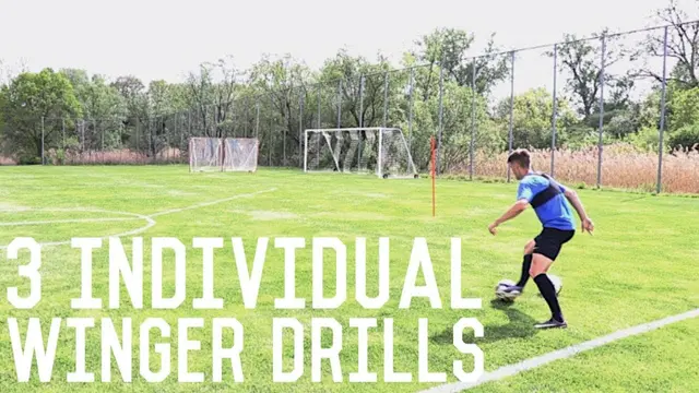 3 Individual Winger Drills | Dribbling, Crossing and Shooting Drills Wingers