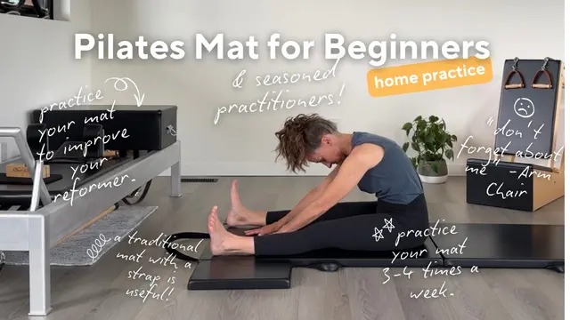 Pilates Mat Workout for beginners & (seasoned practitioners)