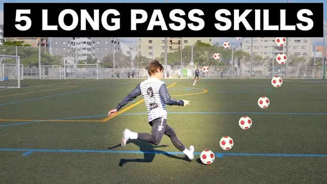 LEARN 5 BEST FOOTBALLER'S LONG PASS SKILLS / #Messi #DeBruyne #Thiago #Neymar #Modric