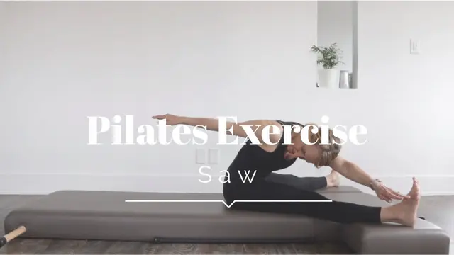 Pilates Mat - Saw Exercise