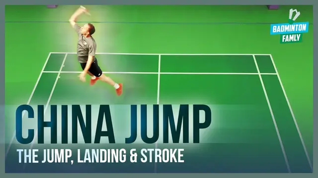 Badminton China JUMP Footwork