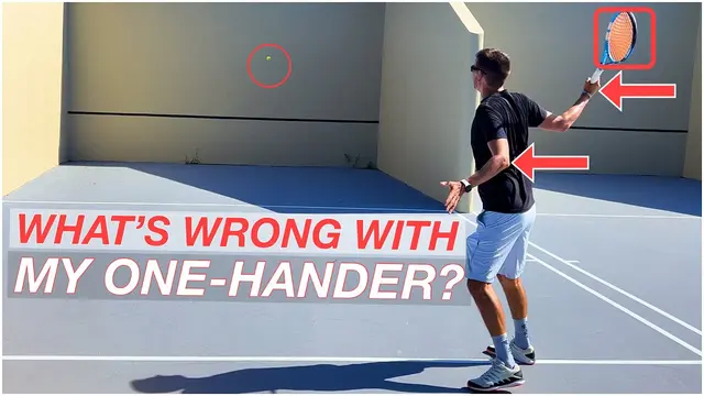 The 3 Biggest Mistakes on my One-Handed Backhand