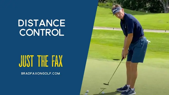 Brad Faxon: Putting Distance Control