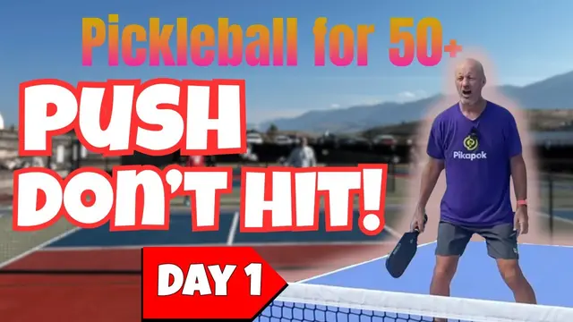 Pickleball Secret Dink Strategy for Players Over 50