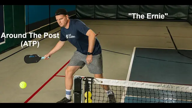 Around the post