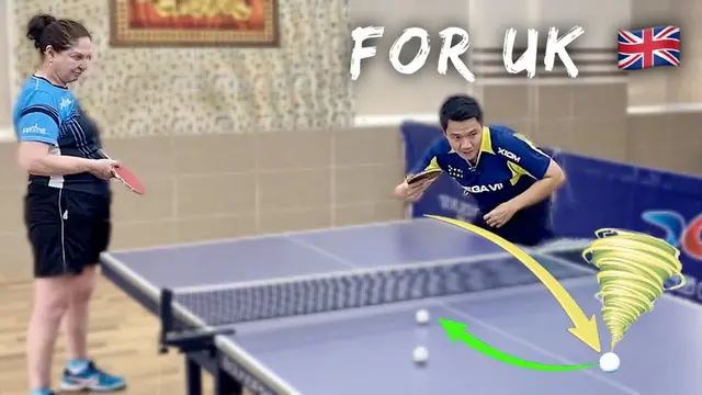 How to Serve Increases Heavy Backspin - Ghost Serve | Tutorial for British 🇬🇧🏴