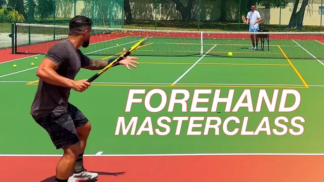 Forehand Contact Point Correction | 3.5 NTRP Tennis Lesson