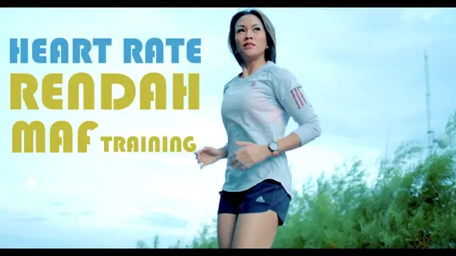 HOW TO TRAIN FOR A LOW HEART RATE WHILE RUNNING - MAF TRAINING By Melanie Putria