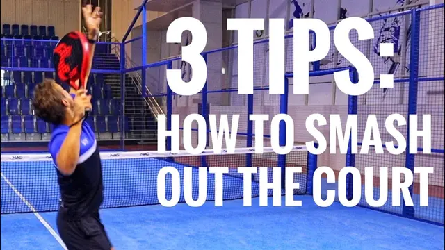 3 Tips: Padel Smash Ball Out