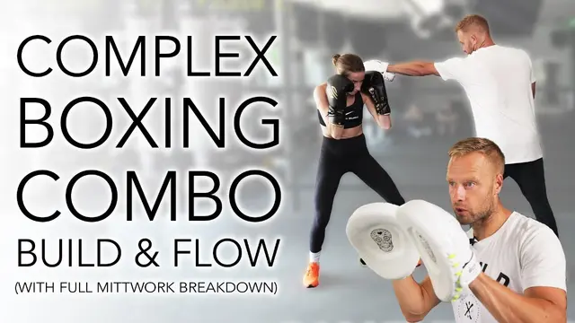 How To Build A Flowing Padwork Combo | Advanced Boxing Combo Breakdown & Mittwork Tutorial