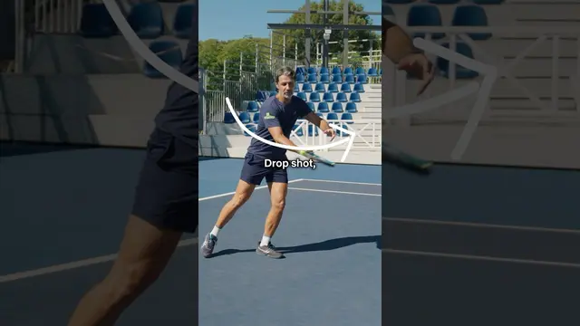 How to hit a great drop shot? Follow my tips 👀 #tennis #dropshot