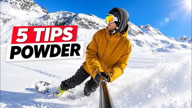5 Tips for Snowboarding in Powder