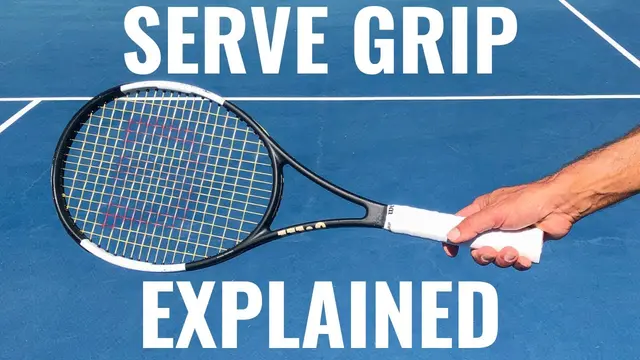 Tennis Serve Lesson: Why You Need To Serve With The Continental Grip