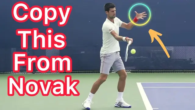Copy This Forehand Technique From Novak Djokovic (Fast Tennis Improvement)