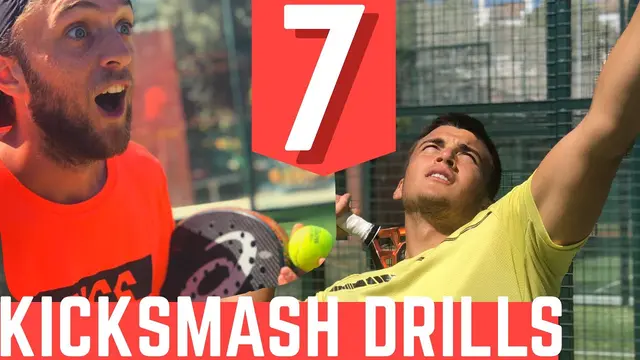 7 PADEL KICKSMASH DRILLS!