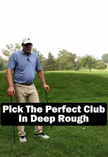 Choosing the Right Golf Club from Deep Rough - TikTok