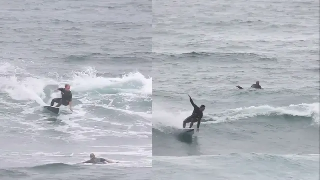 WATCH: Surfers fix their forehand top turns