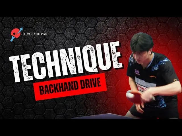 Backhand Drive Tutorial – Build Power, Control & Consistency in Table Tennis