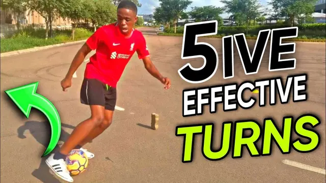 Every attacker DO THIS!! | Five EFFECTIVE football TURNS to DEFEAT a Defender🥶