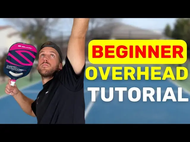 Learn the overhead in 10 minutes | Pickleball Lesson |